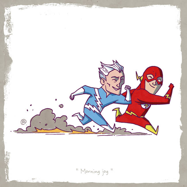 Quicksilver together with Flash