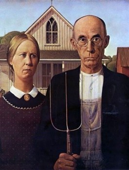 1928 Grant Wood American Gothic-Wl400.Jpg