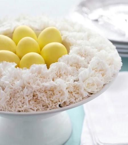 Eggs Nests - 40 Beautiful DIY Easter Centerpieces to Dress Up Your Dinner Table