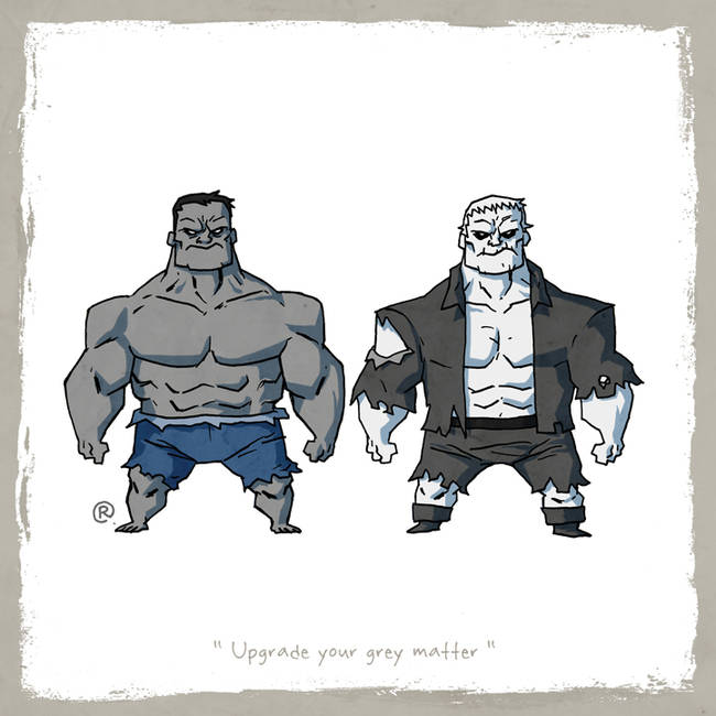 The Hulk and Grundy