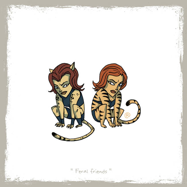 Cheetah and Tigra