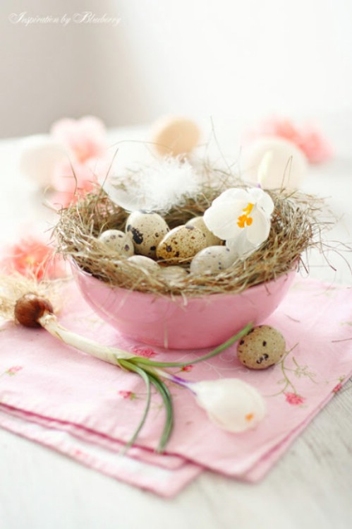 Robins Nest - 80 Fabulous Easter Decorations You Can Make Yourself