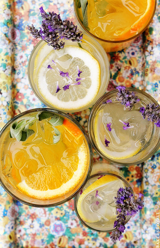 Copy of Citrus and Herb Vodka Tonics from BakersRoyale