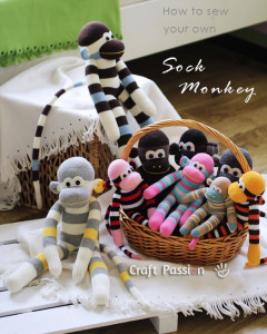 Copyright:  http://www.craftpassion.com/2012/04/how-to-sew-sock-monkey.html/2
