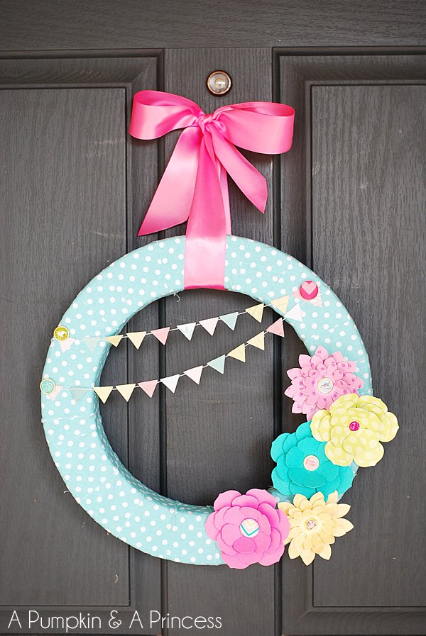 Spring-Paper-Flower-Wreath