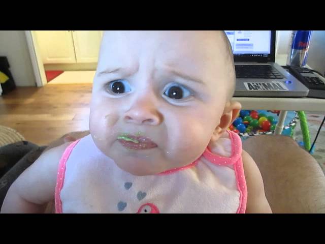 Baby Tries Avocados For The First Time And Her Reactions Are Adorable