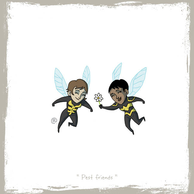 Wasp and Bumblebee