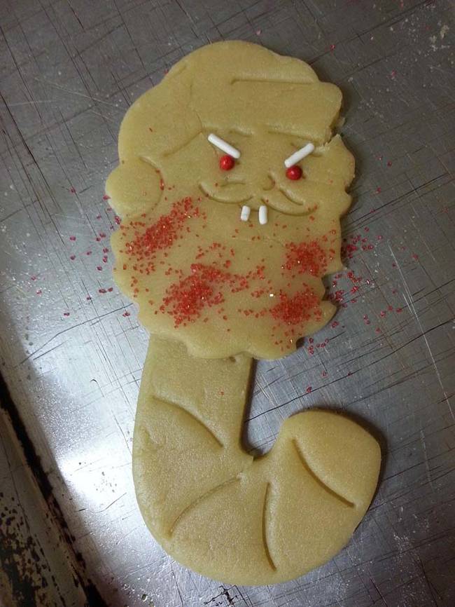 This is the kind of cookie that comes to life and tries to kill you in your sleep.