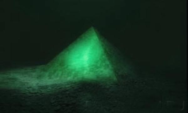 Scientists discovered pyramids hiding deep underwater.
