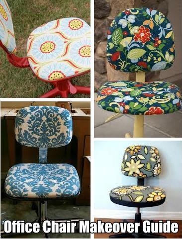 how to reupholster workplace chair