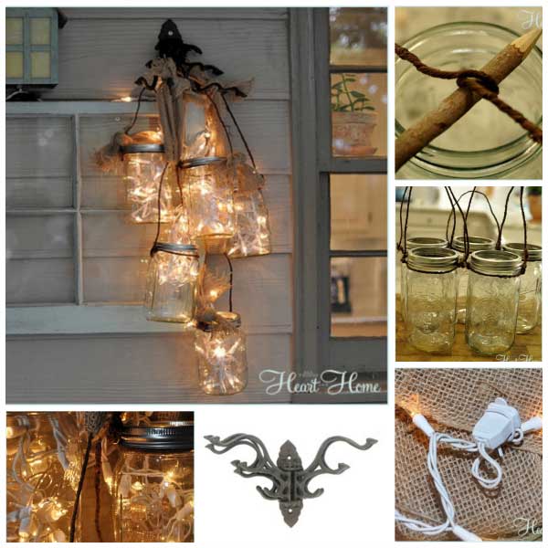 mason jar patio light