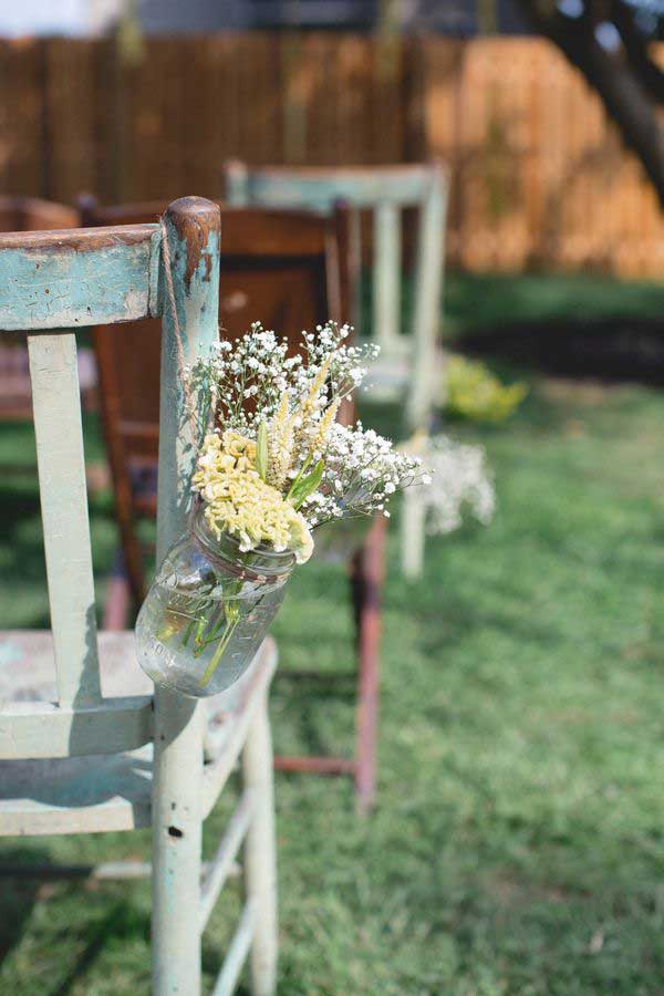 mason jar vase