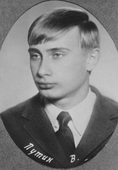 N362575 03:(EUROPE OUT) FILE PHOTO: Vladimir Putin in Saint Petersburg, Russia, 1970. (picture by Laski Diffusion)