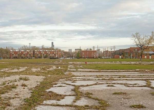 Several inmates requested images of the area where Chicago public housing project Robert Taylor Homes used to be, and what it looks like now.