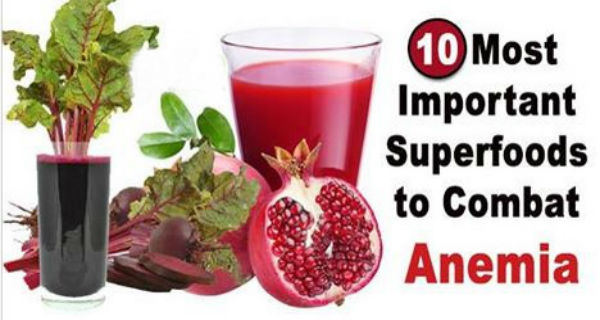 Top 10 Superfoods To Combat Anemia 9913